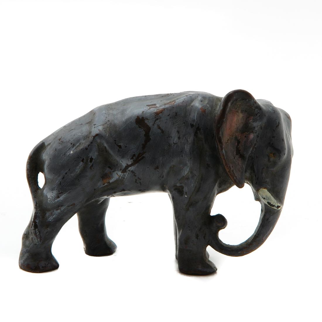 Signed Cold Painted Bronze Sculpture (1 of 7)