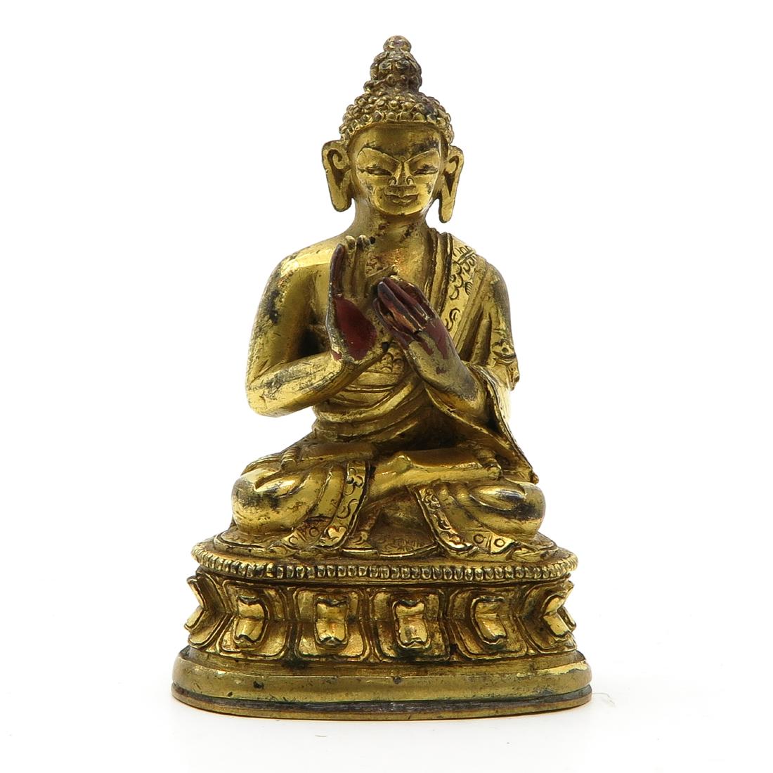 Bronze Buddha Sculpture (1 of 6)