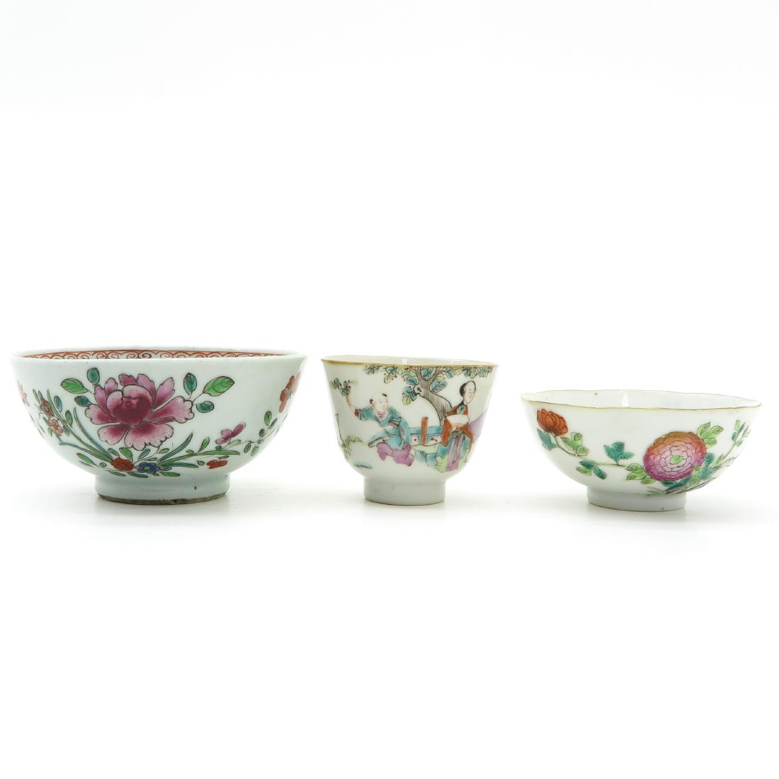 Lot of 3 Small Bowls (1 of 6)