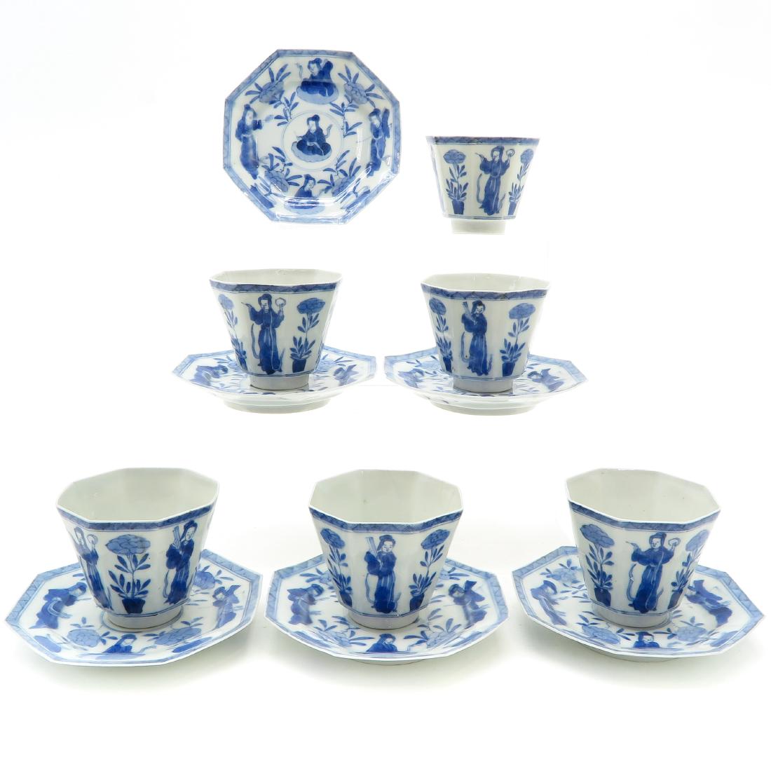 Lot of 6 Cups and Saucers (1 of 6)