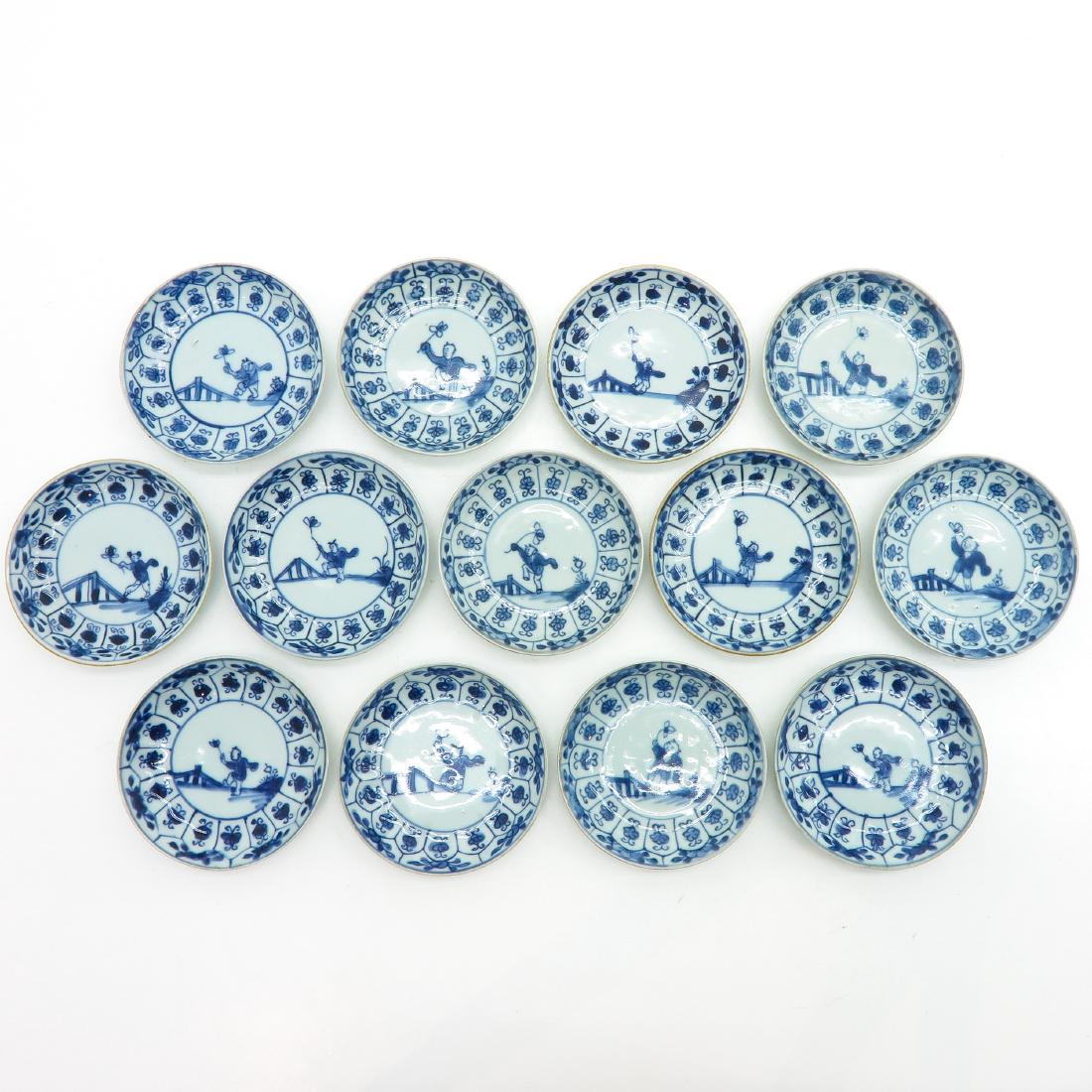 Lot of 13 Small Plates (1 of 2)