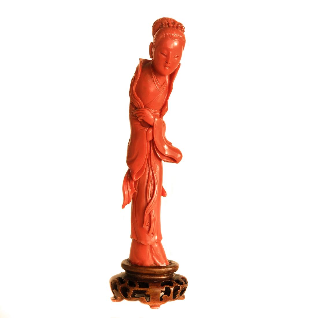 Red Coral Sculpture (1 of 6)