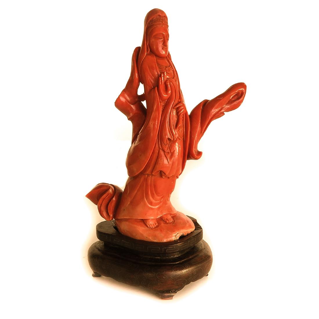 Red Coral Sculpture (1 of 6)