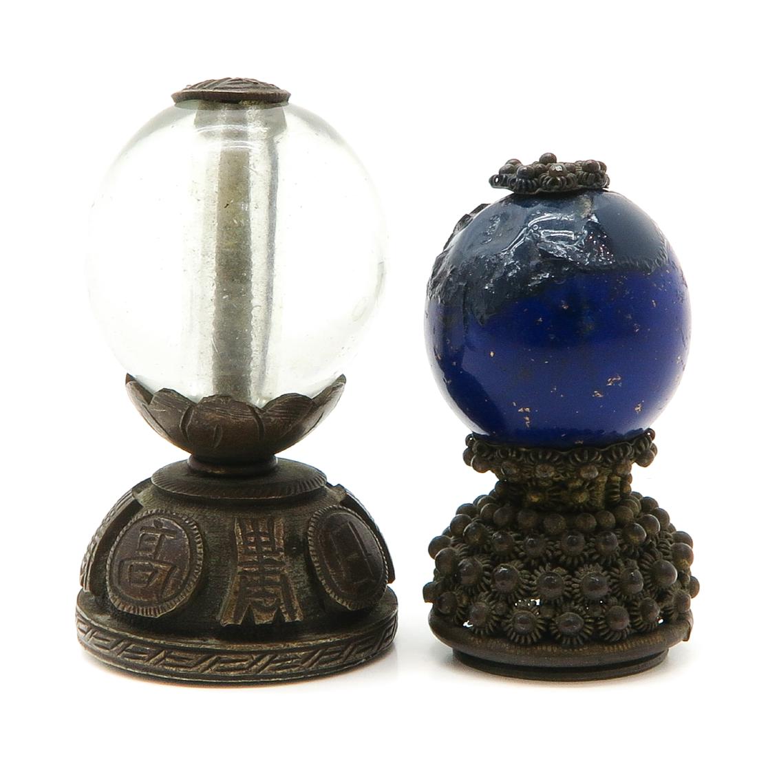 Lot of 2 Hat Finials (1 of 6)