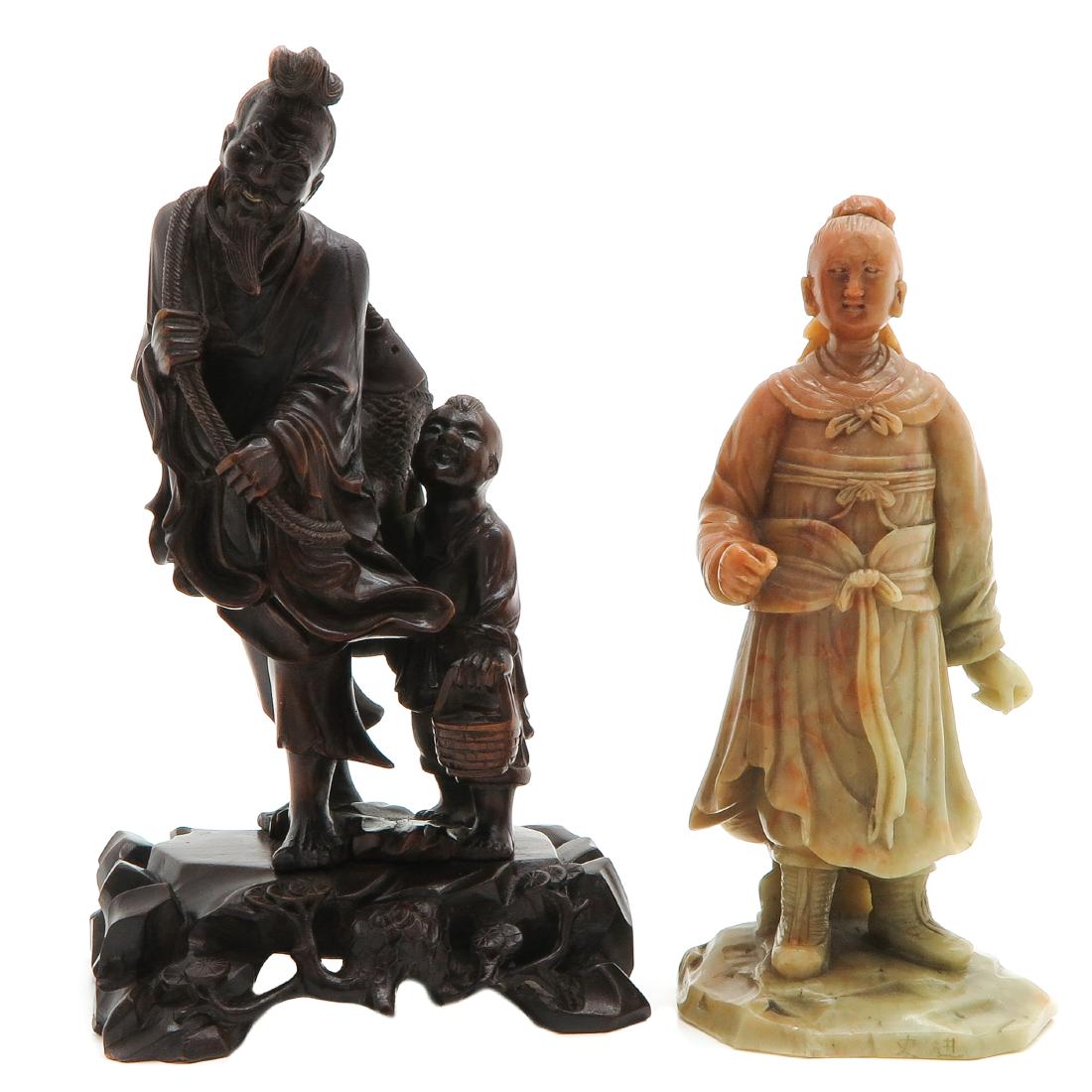 Lot of 2 Sculptures (1 of 6)