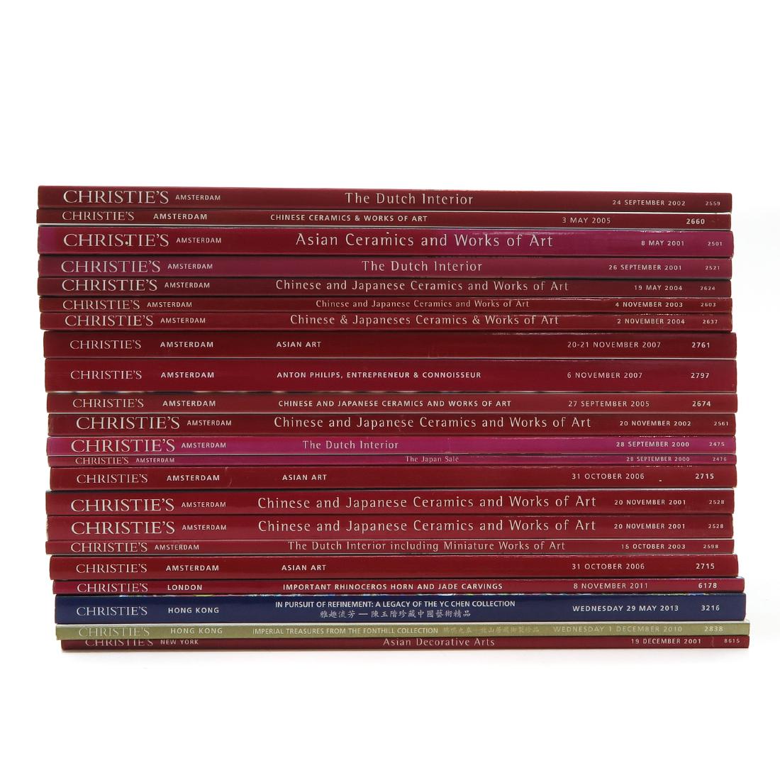 Diverse Lot of 22 Auction Catalogs (1 of 6)