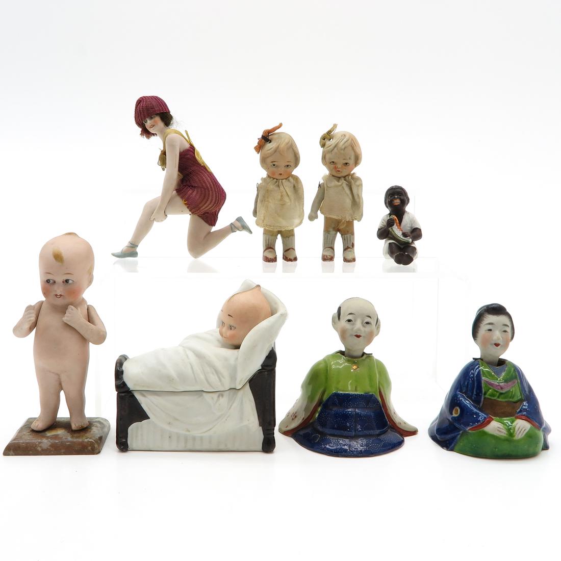 Diverse Lot of 8 Dolls (1 of 2)