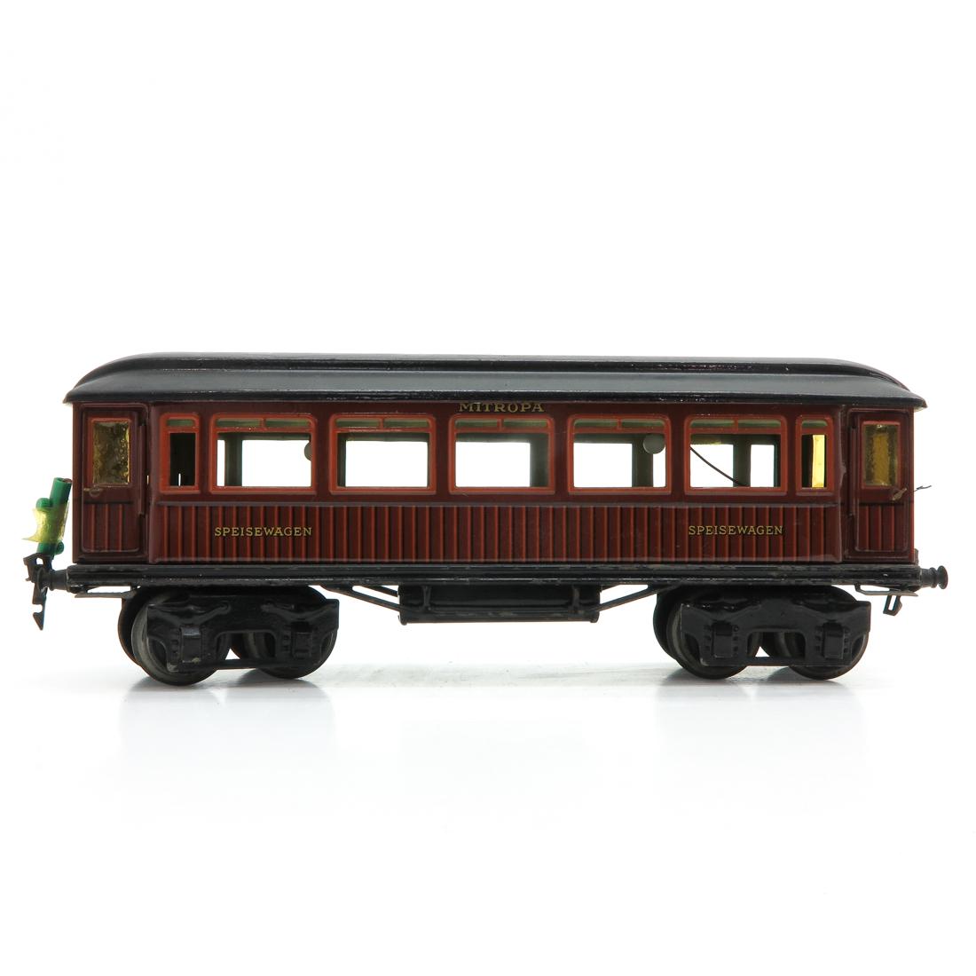 Vintage Marklin Speisewagon Passenger Car (1 of 6)