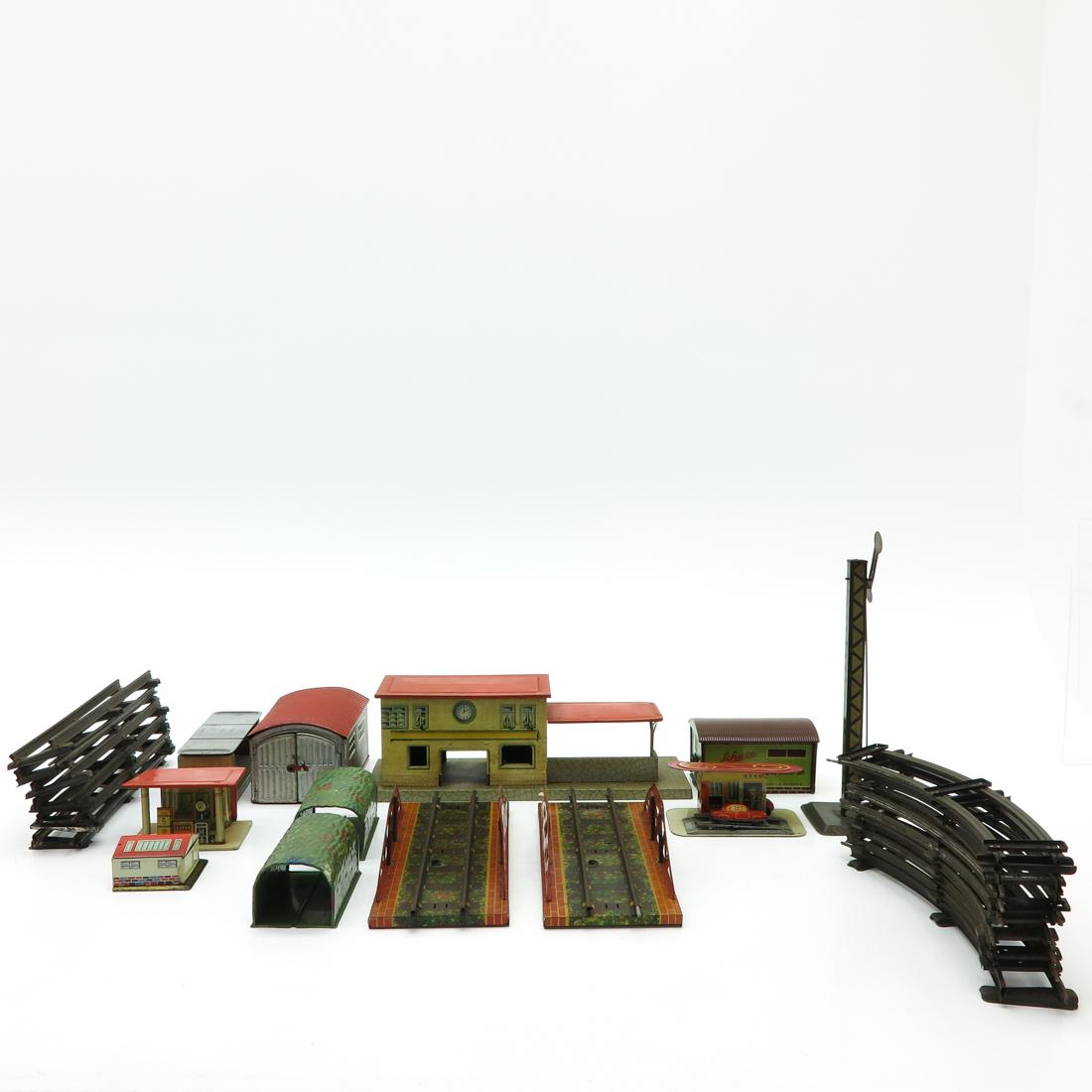 Diverse Lot of Vintage Train Station Accessories (1 of 3)