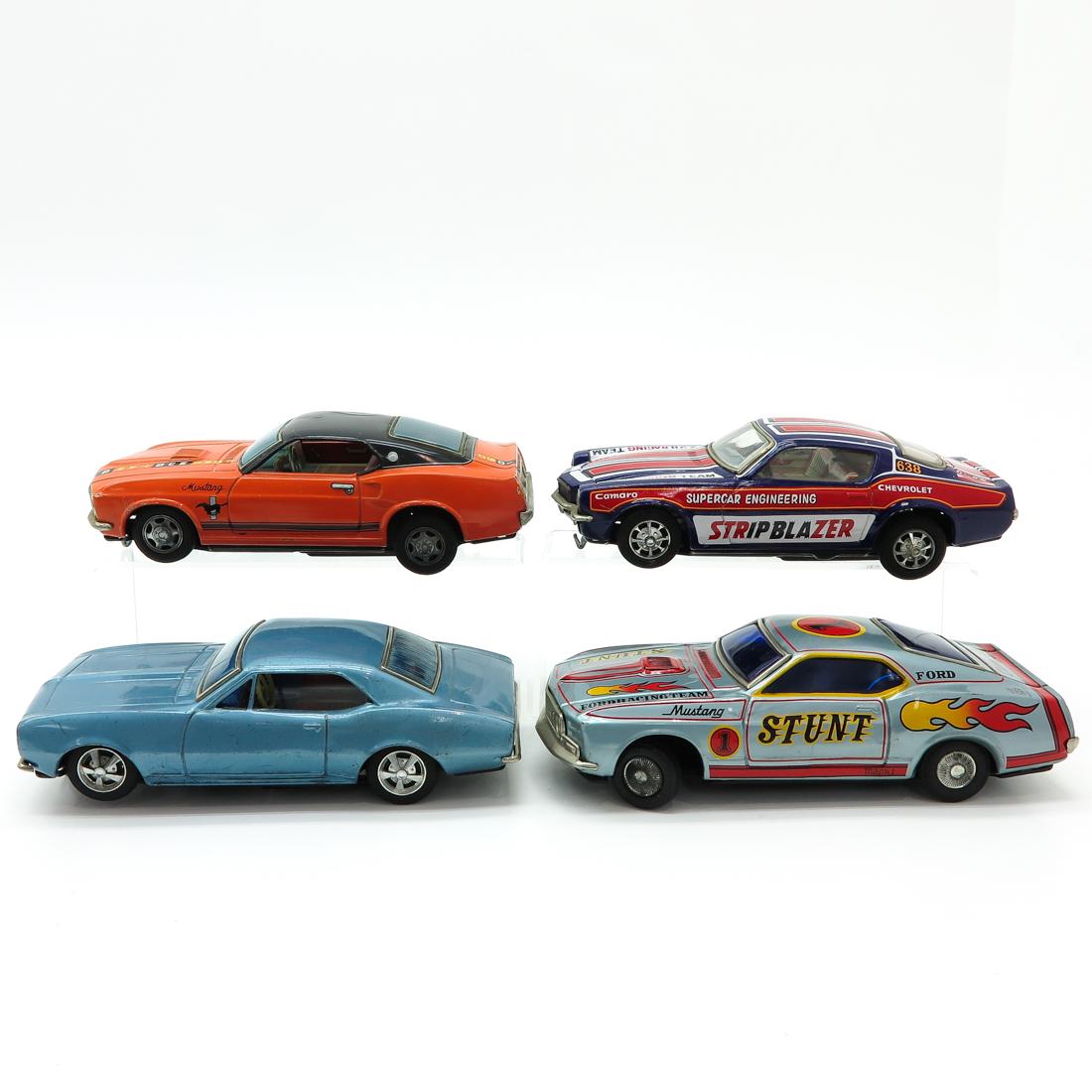 Lot of 4 Vintage Toy Cars (1 of 3)