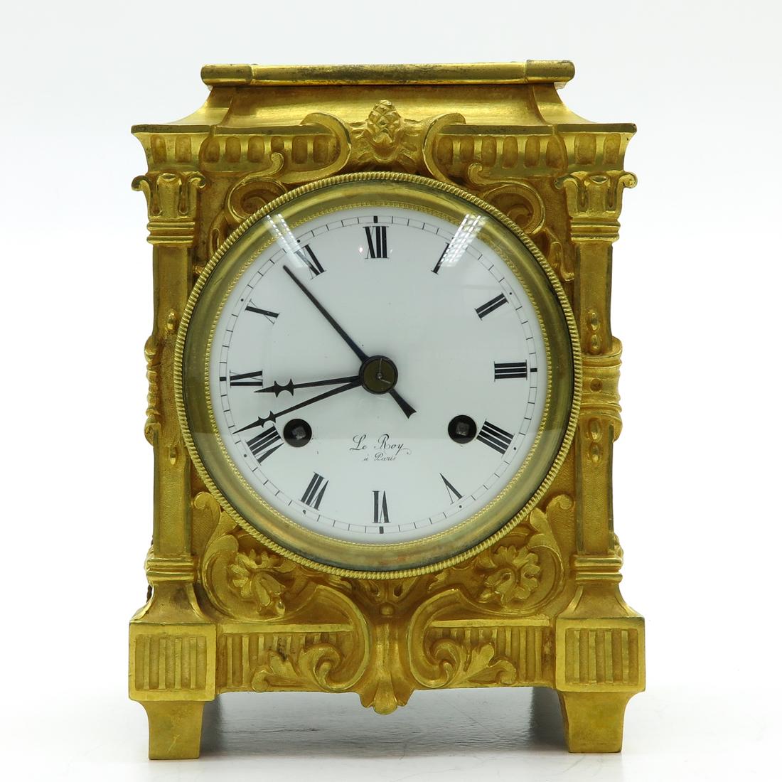 French Officers Clock Circa 1830 Signed Le Roy a Paris (1 of 7)