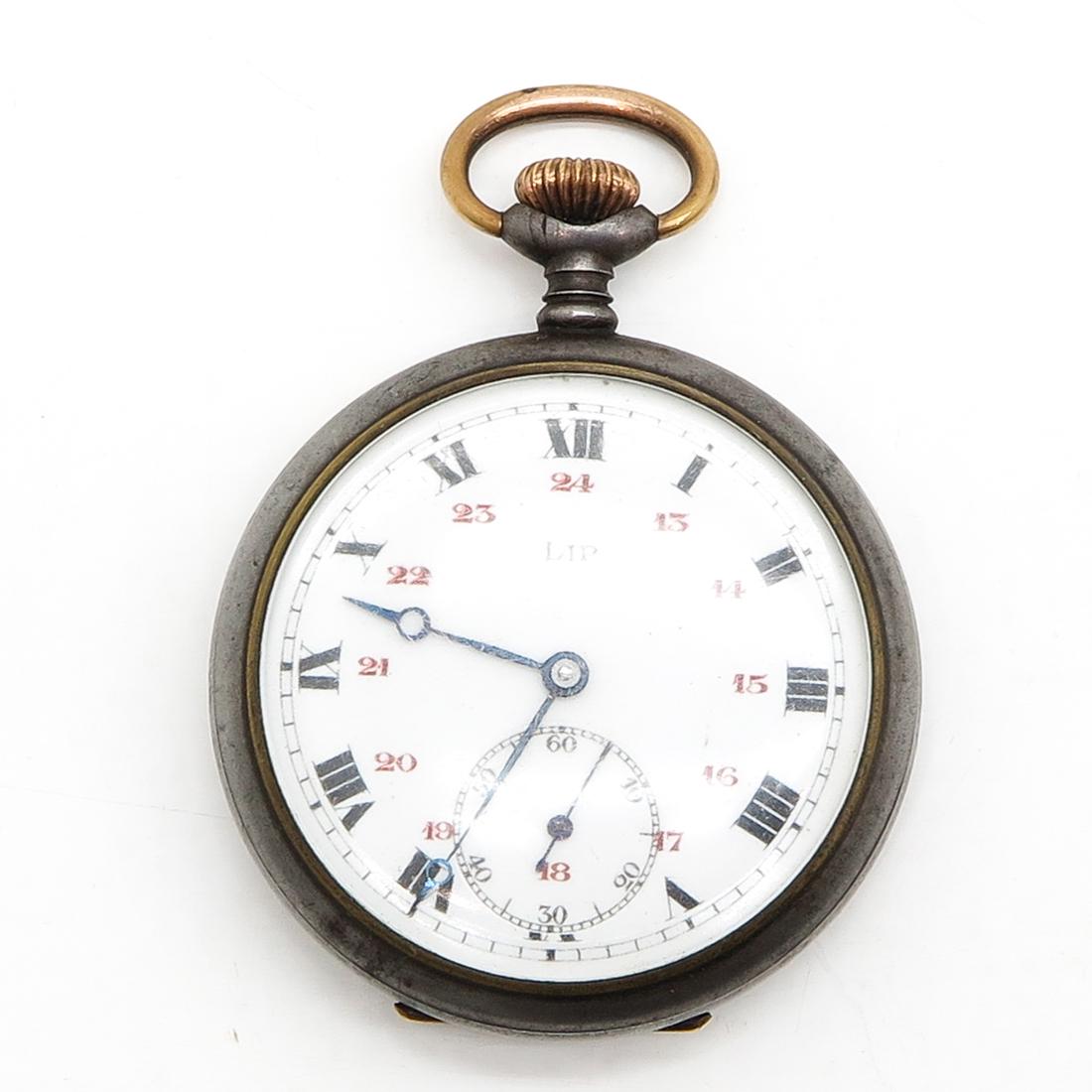 Signed LIP Pocket Watch (1 of 2)