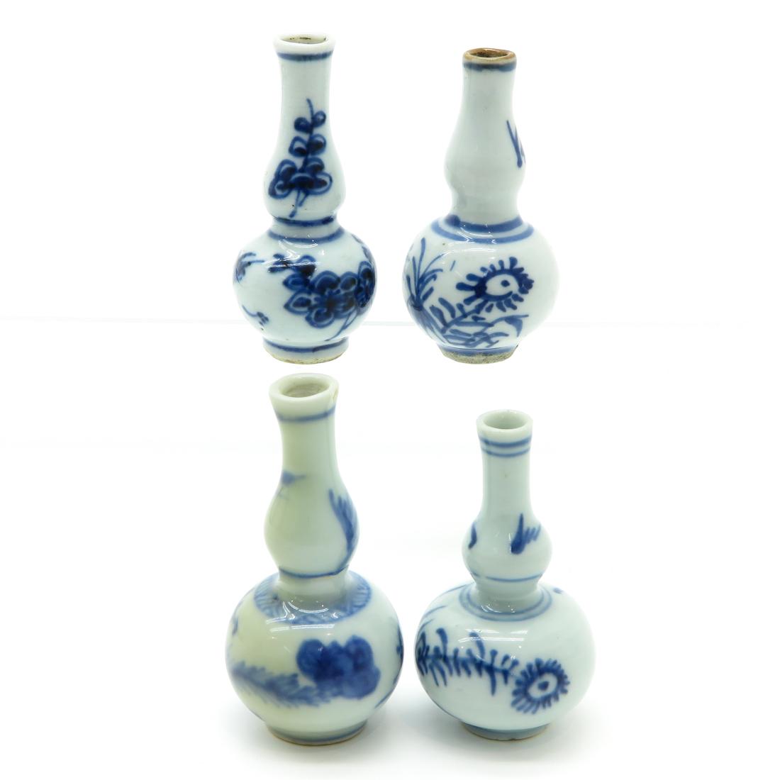 Lot of 4 Chinese Miniature Doll House Vases (1 of 6)