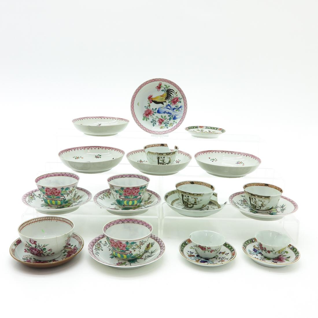 Diverse Lot of Cups and Saucers (1 of 8)