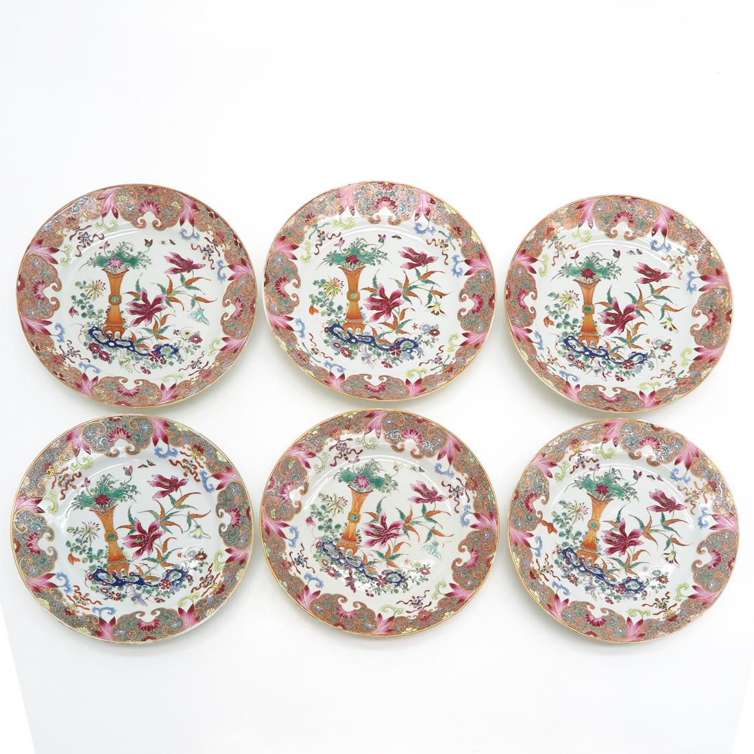 Lot of 6 Plates (1 of 2)