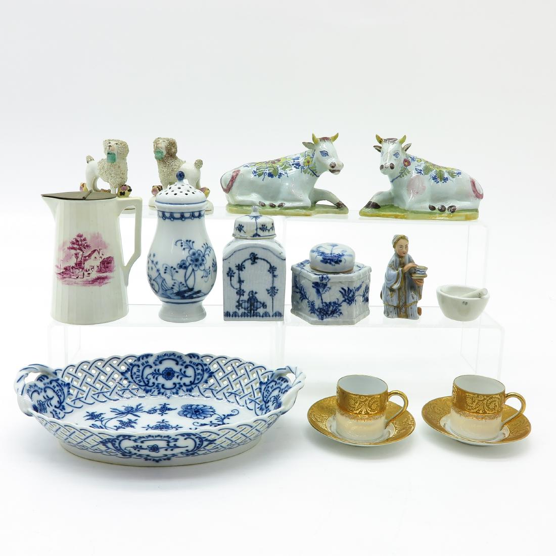 Diverse Lot of European Porcelain Items (1 of 3)