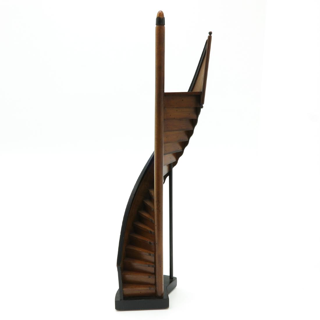 Miniature Wood Spiral Staircase (1 of 4)