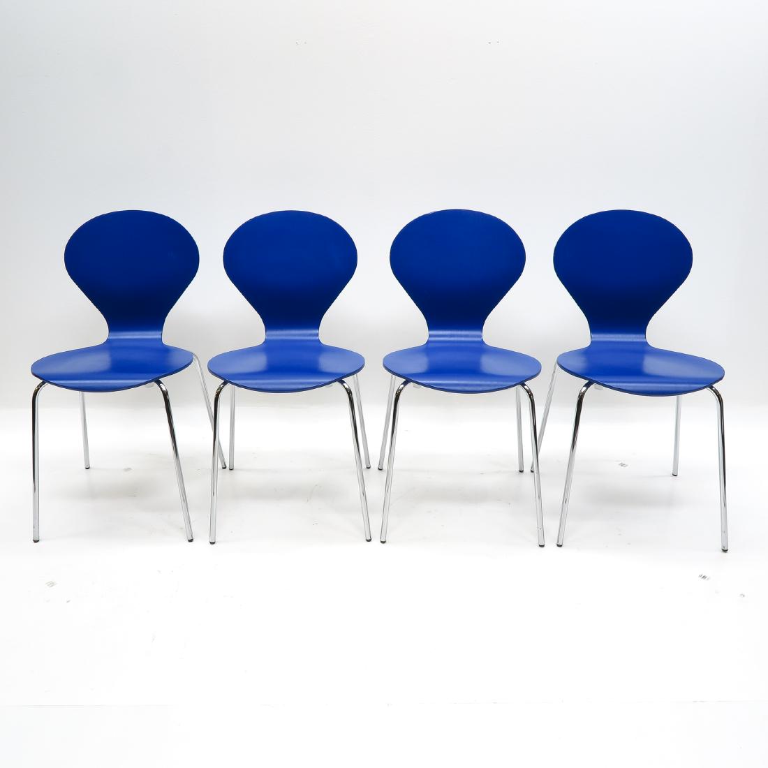 Lot of 4 Arne Jacobsen Winder Chairs (1 of 2)