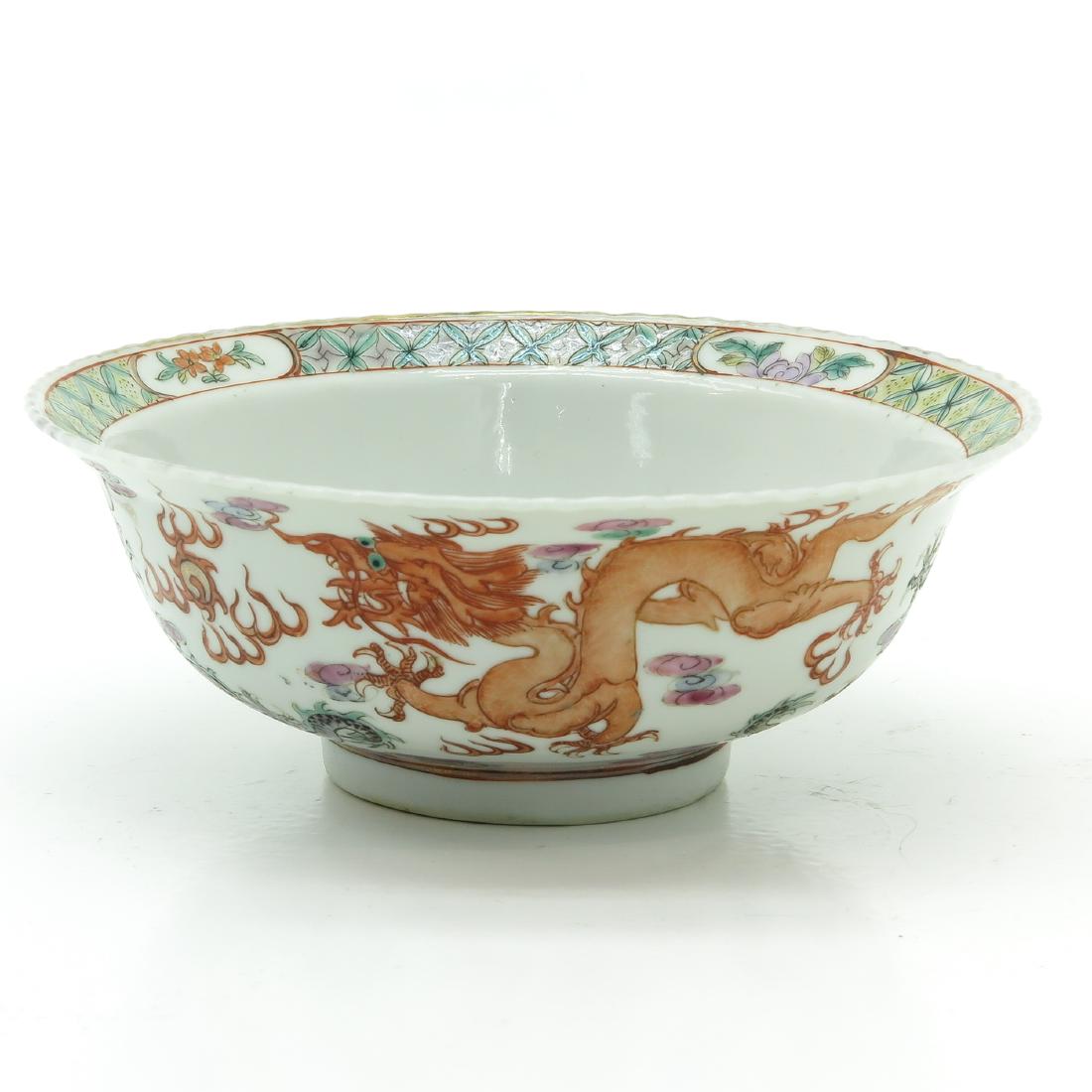 Orange Dragon Decor Bowl (1 of 6)