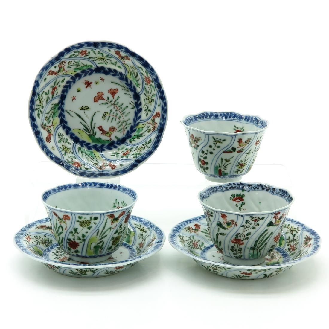 Lot of 3 Cups and Saucers (1 of 6)