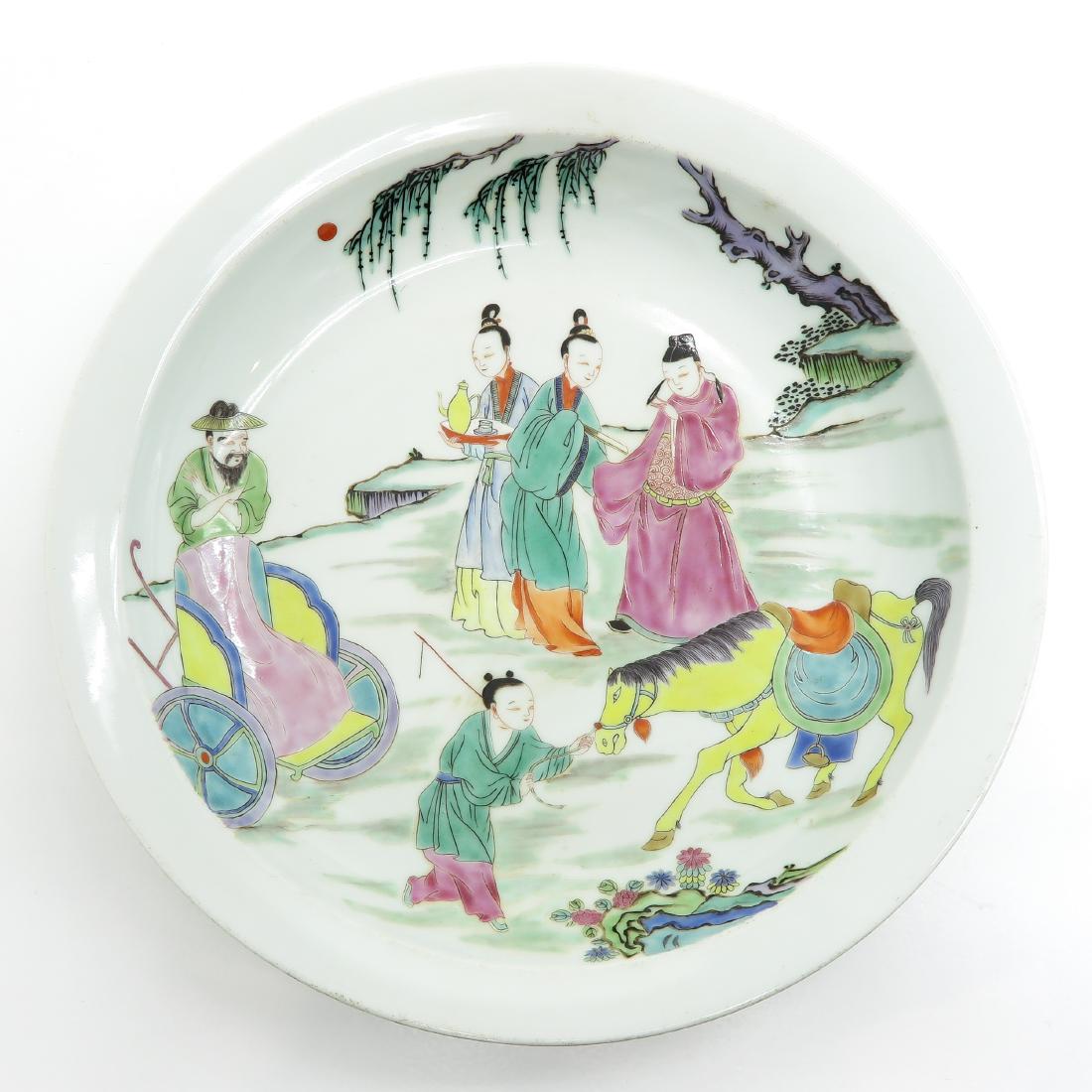 Polychrome Plate (1 of 3)