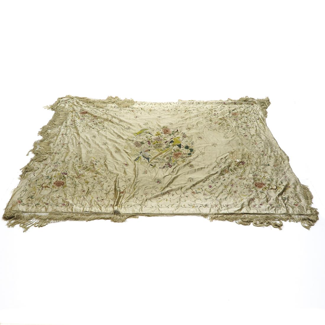 Chinese Silk Altar Cloth (1 of 2)