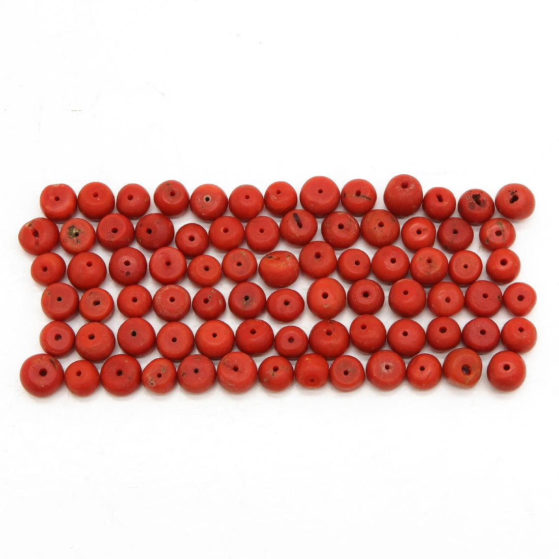Lot of 19th Century Red Coral (1 of 1)
