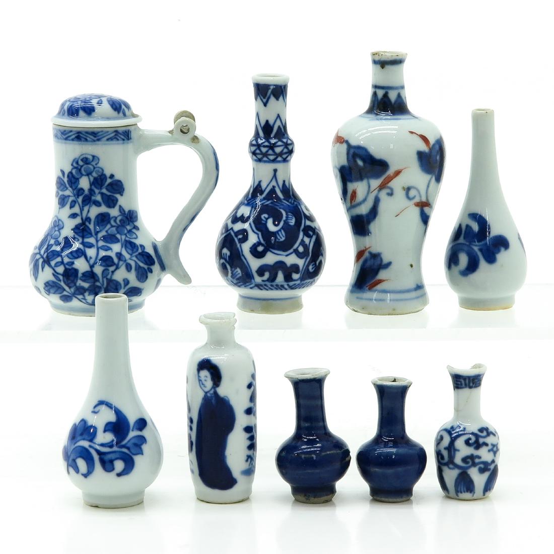 Lot of Chinese Porcelain Doll House Miniatures (1 of 6)