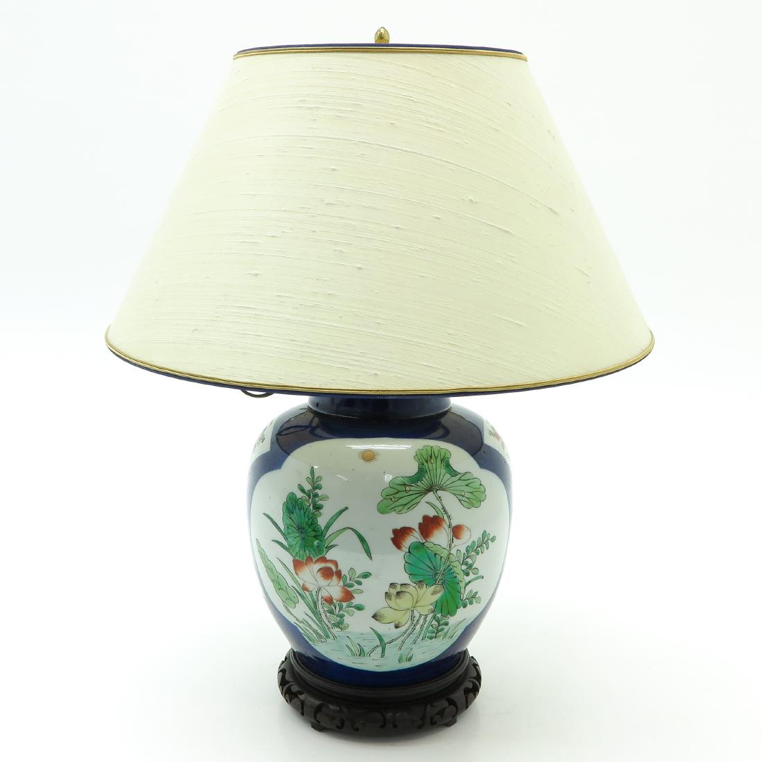 Chinese Porcelain Lamp (1 of 4)