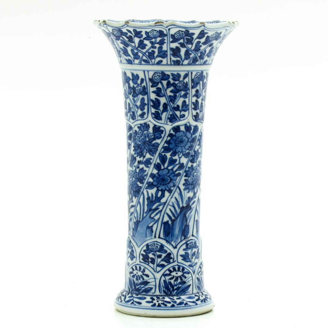 Blue and White Decor Vase (1 of 6)