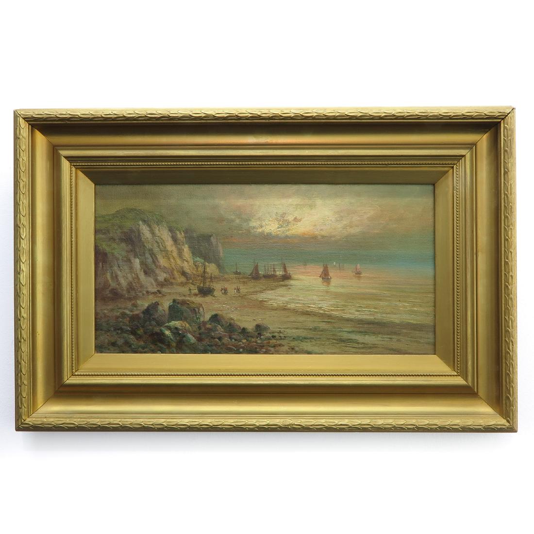 A Signed Oil on Canvas (1 of 3)