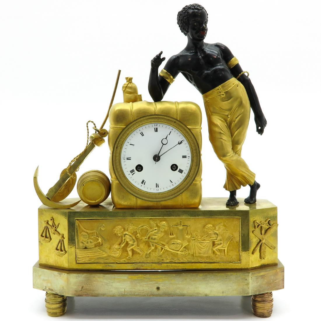 A French Au bon Sauvage Pendule Circa 1810 (1 of 7)