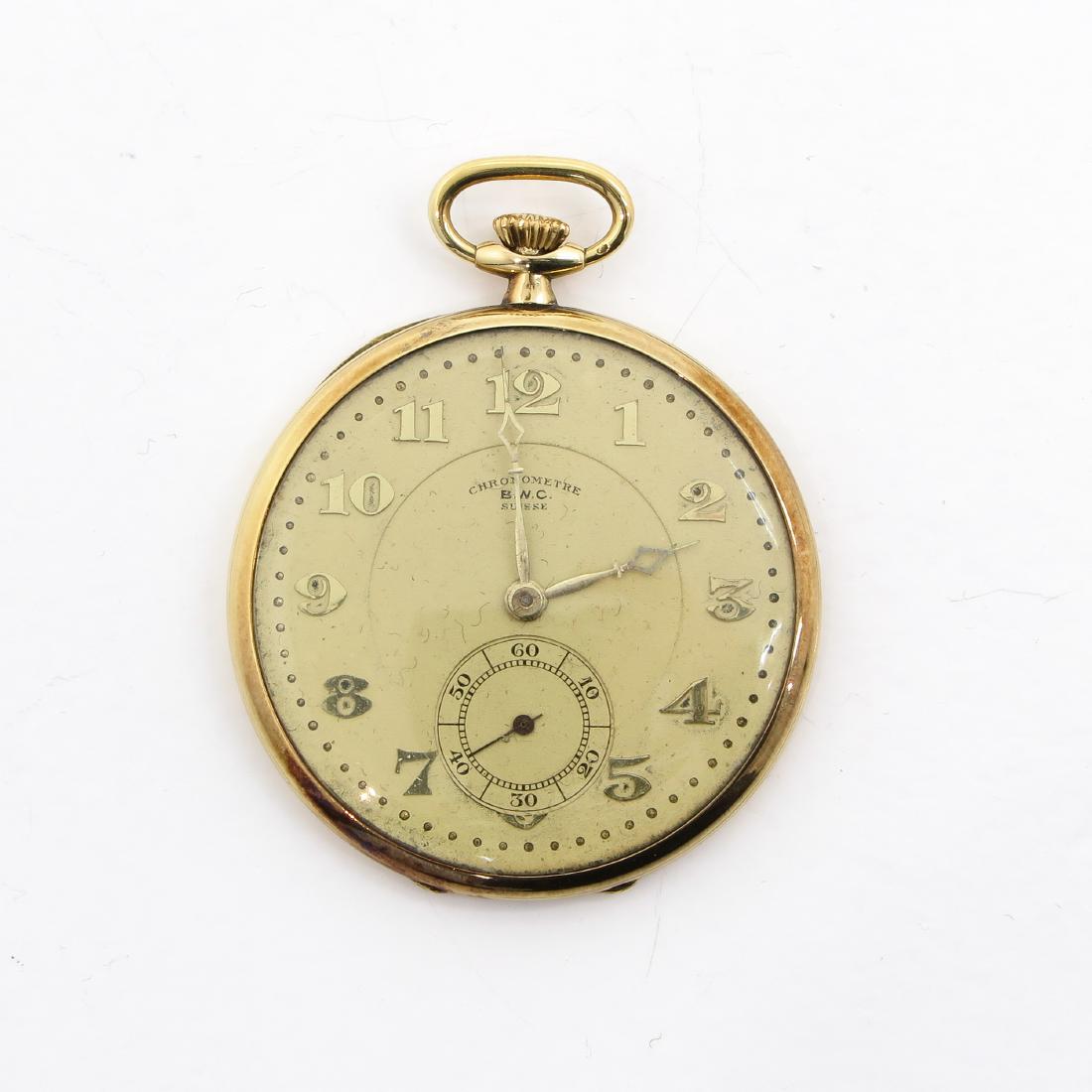 A 17 Jewel BWC 14KG Pocket Watch (1 of 2)
