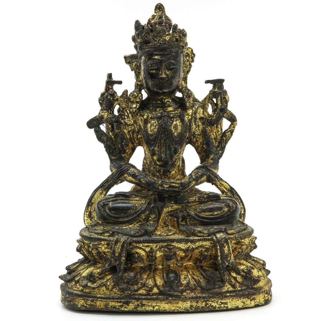 A Gilt Bronze Buddha Sculpture (1 of 7)
