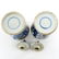 A Pair of Polychrome Decor Garniture Vases - 6
