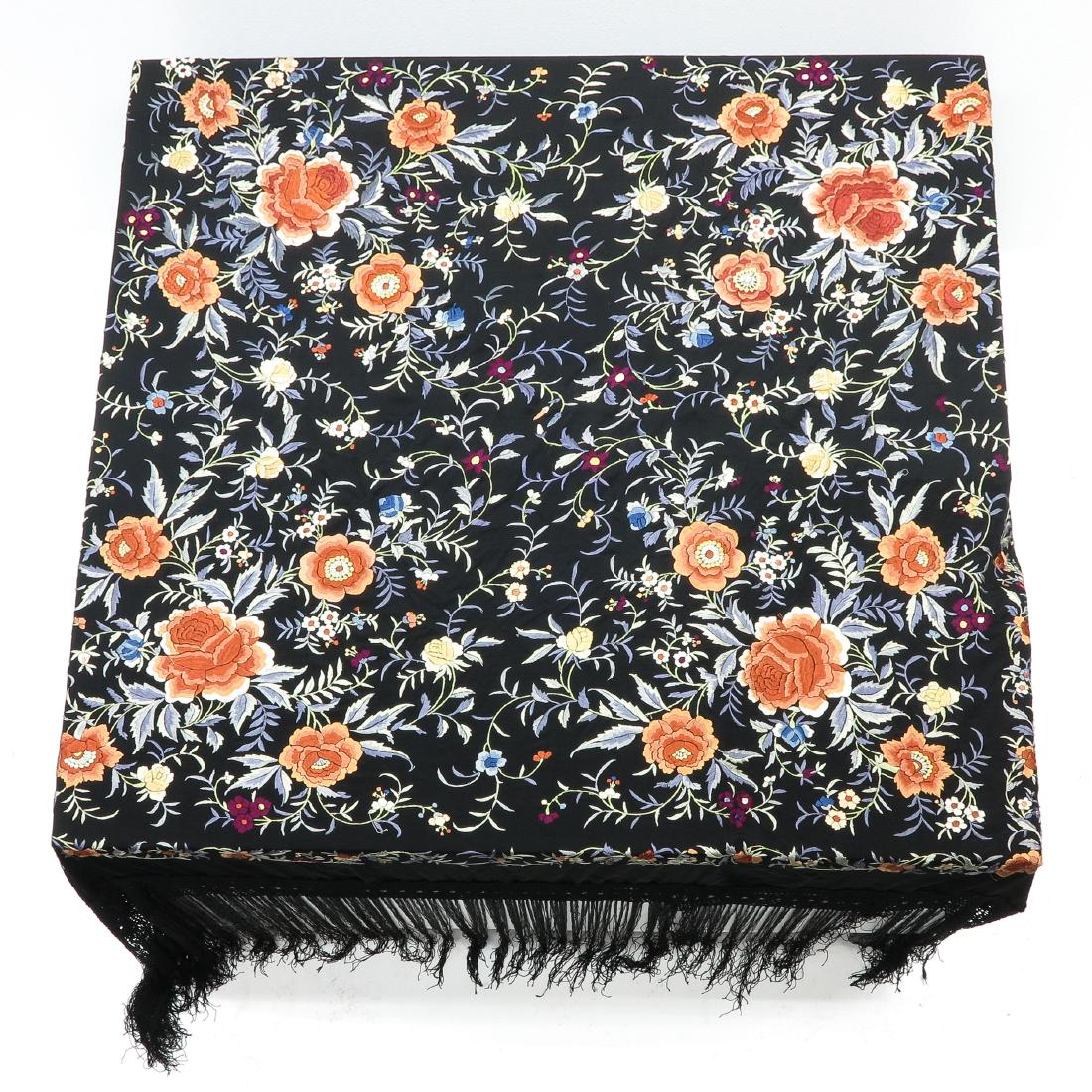 A Chinese Silk Embroidered Textile (1 of 6)