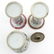 A Famille Rose Decor Three Piece Garniture Set - 6