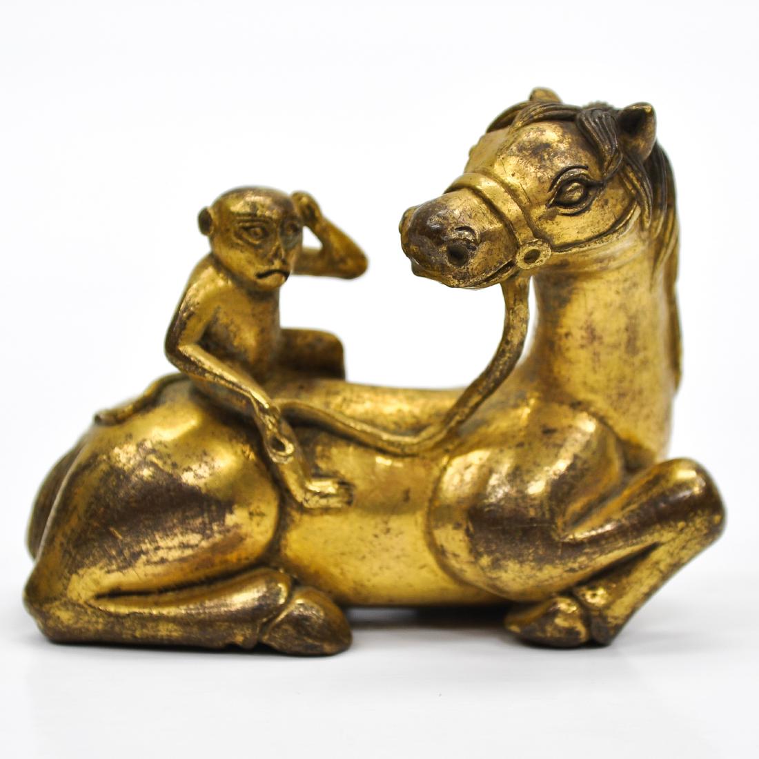 A Bronze Gilt Sculpture (1 of 6)