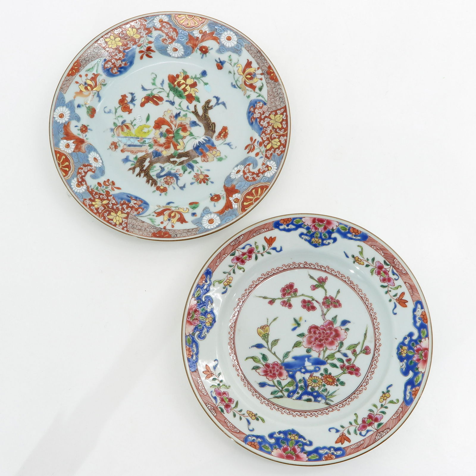 Two Famille Rose Plates (1 of 4)