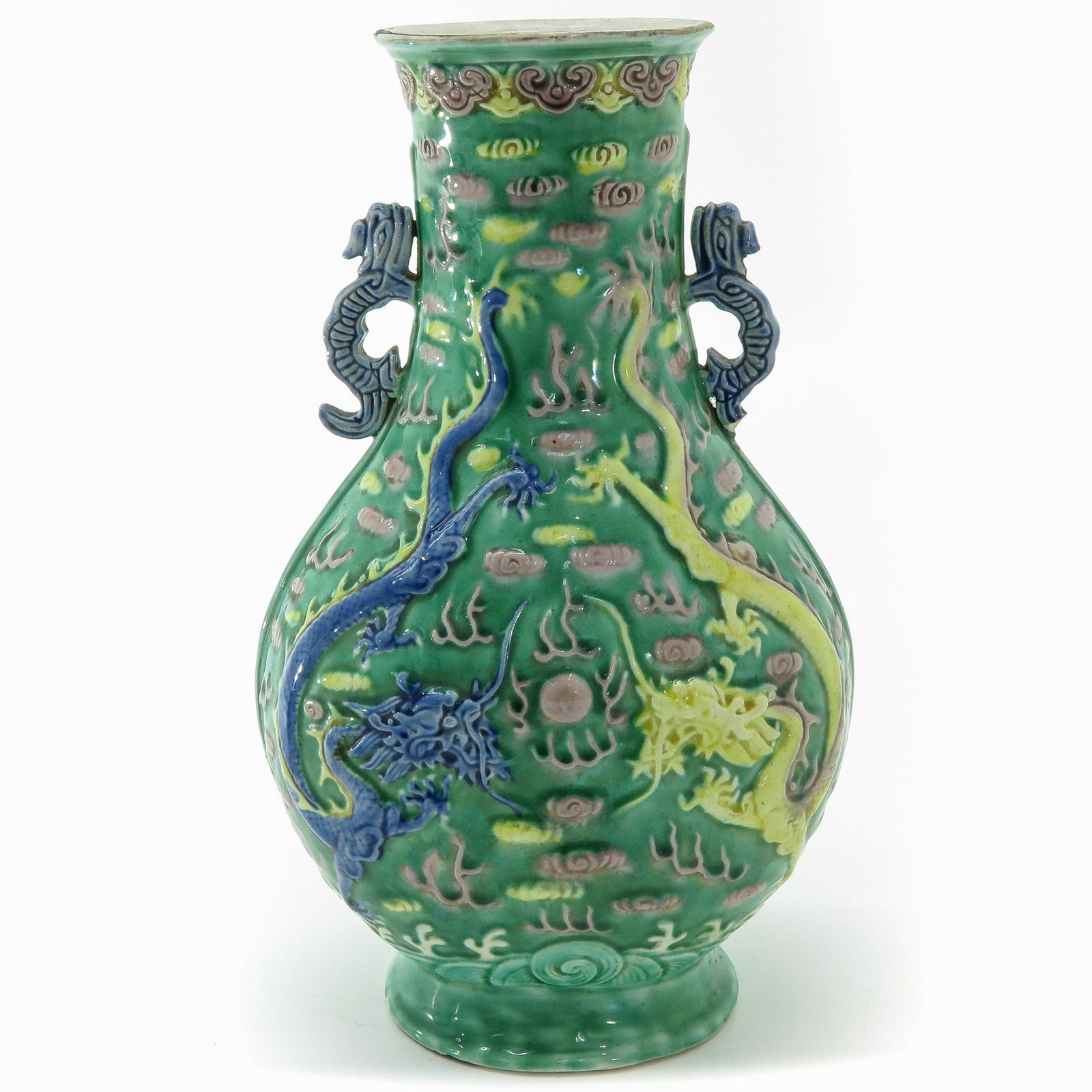 A Polychrome Decor Vase (1 of 7)