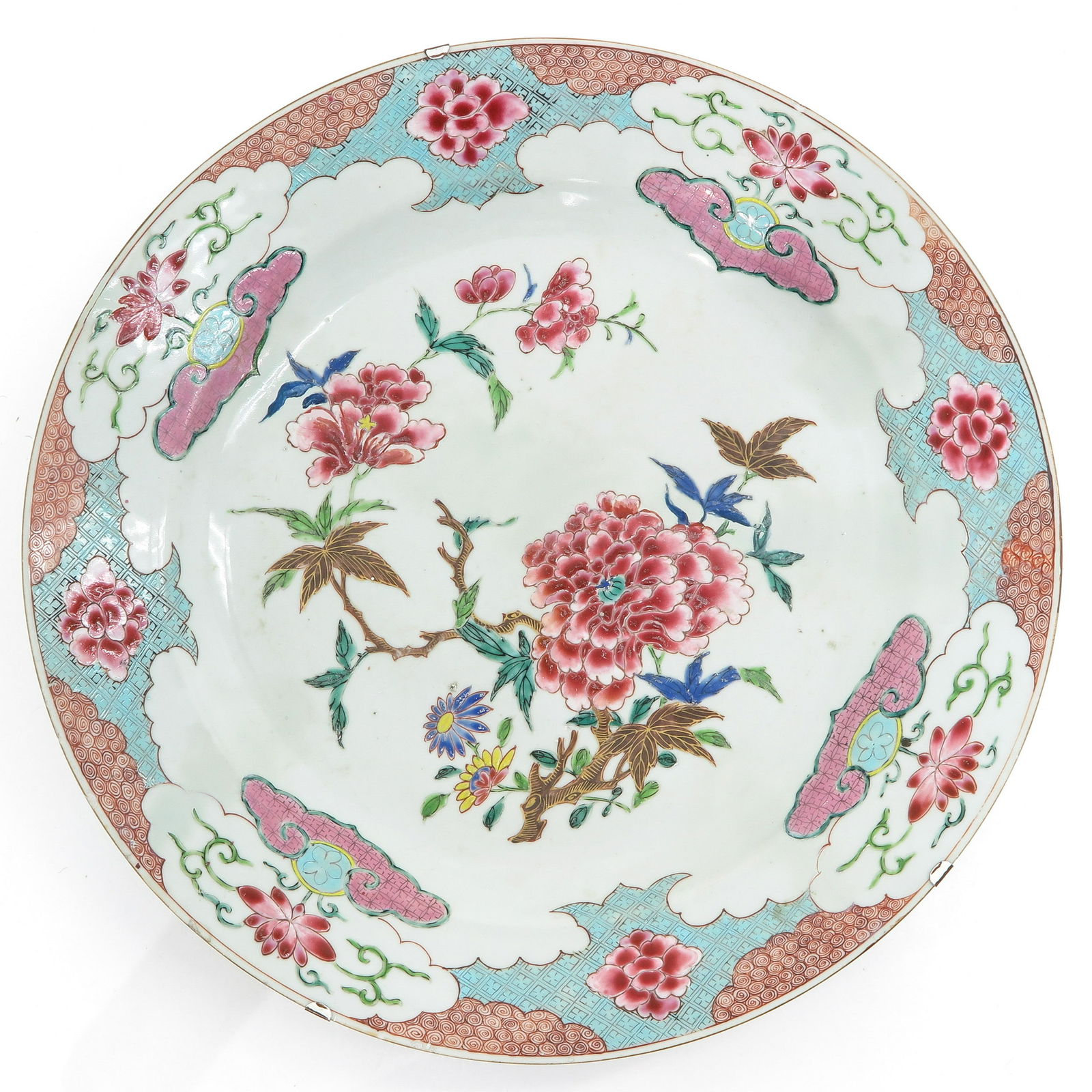 A Famille Rose Decor Charger (1 of 3)