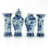 A Four Piece Garniture Set - 4
