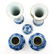 A Four Piece Garniture Set - 5