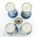 A Four Piece Garniture Set - 6