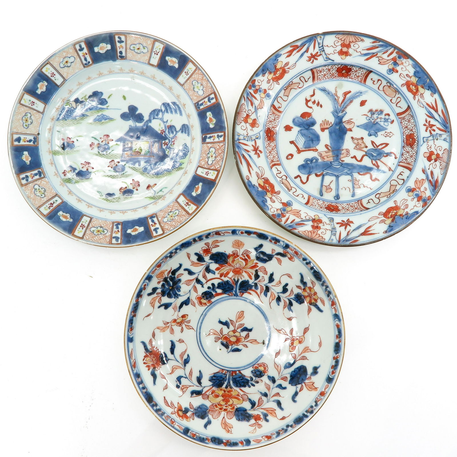 Three  Imari Plates (1 of 5)
