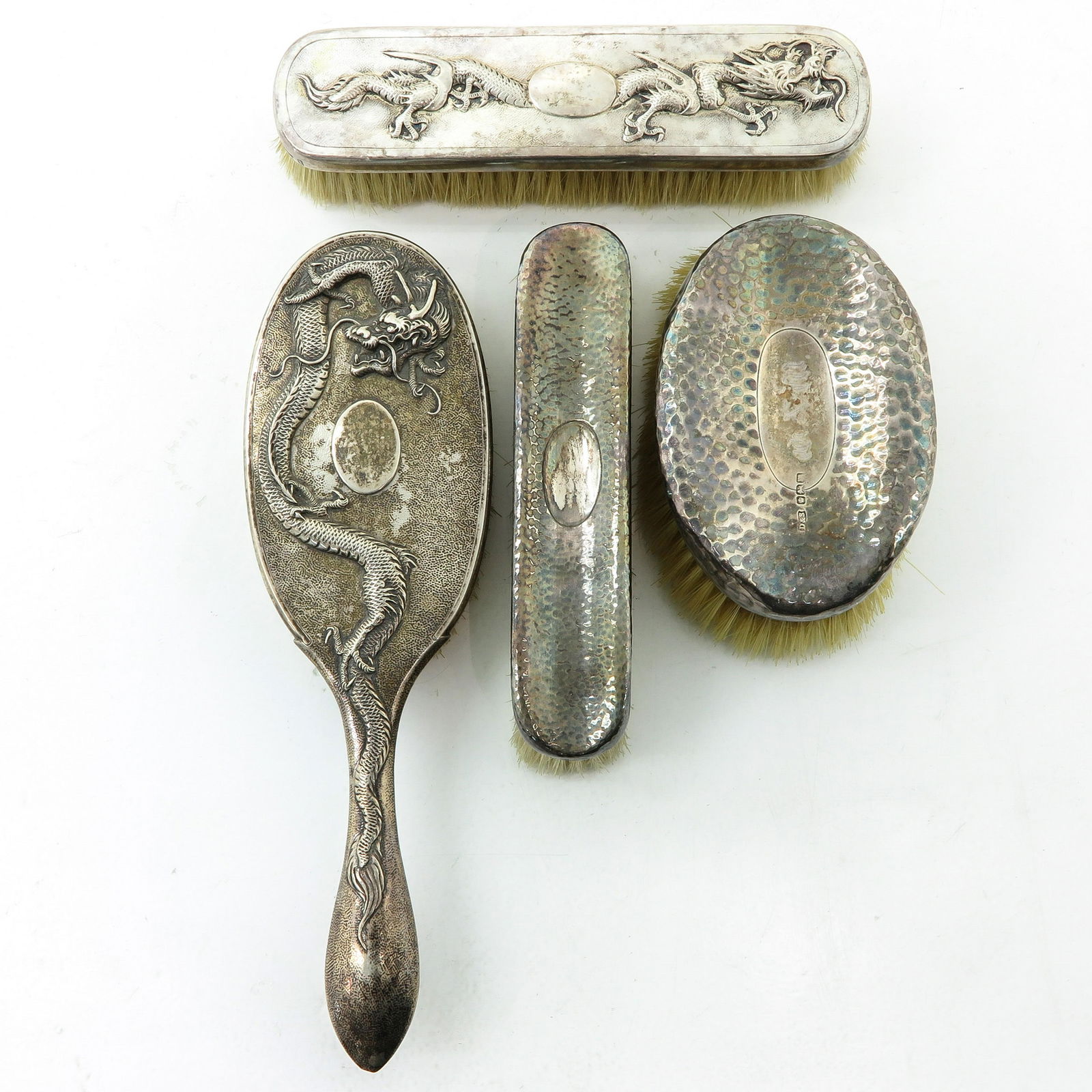 Four Silver Vanity Items (1 of 4)