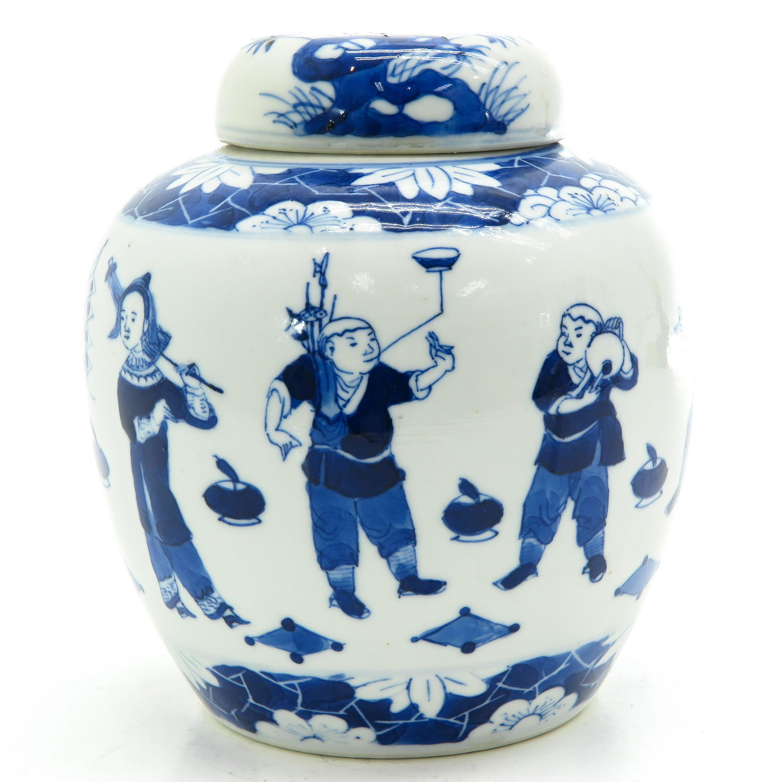 A Blue and White Decor Ginger Jar (1 of 9)