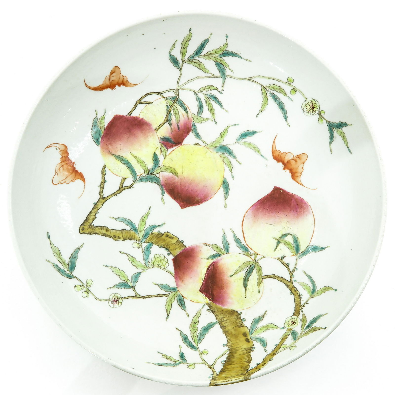 A Peach Decor Plate (1 of 6)