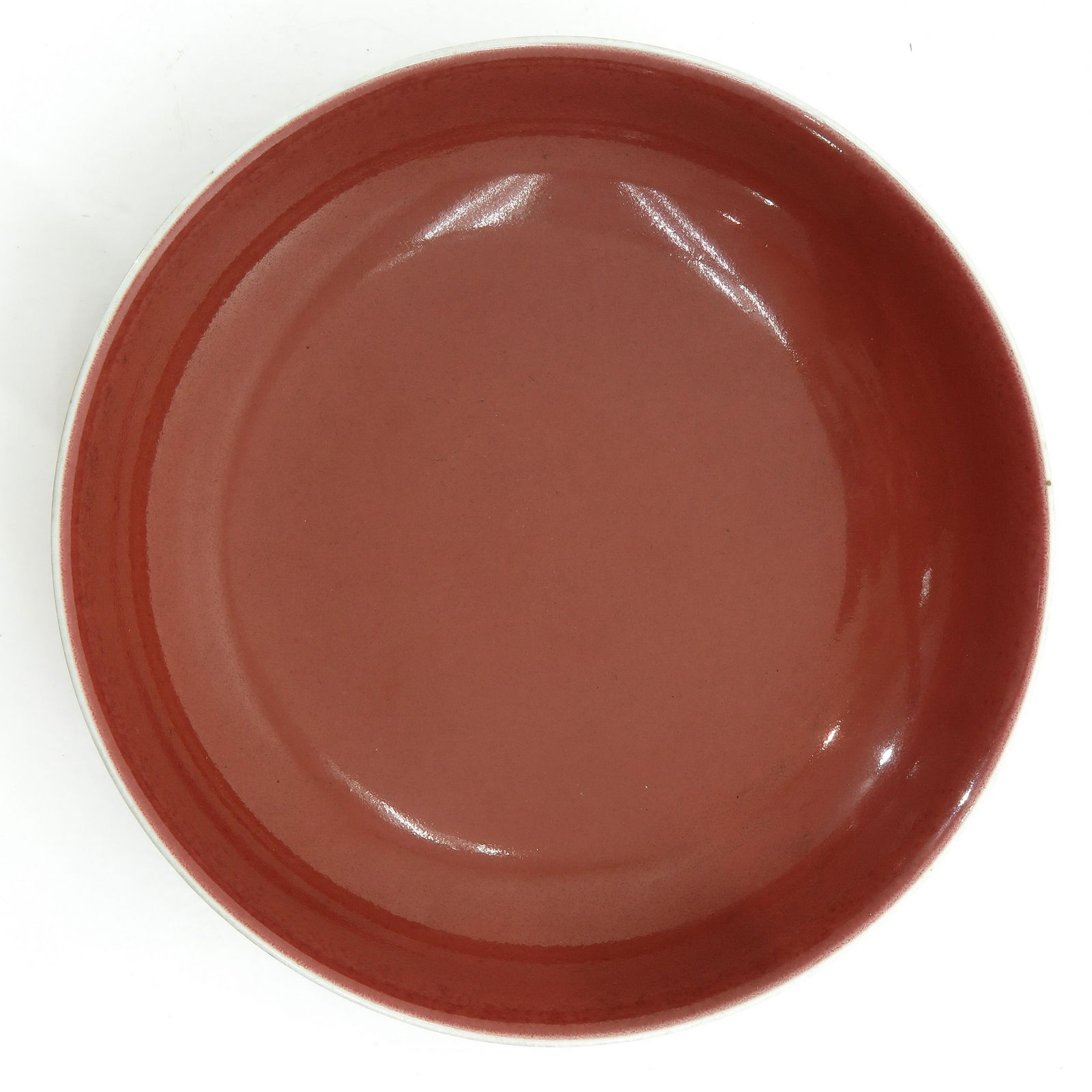 A Peach Bloom Decor Plate (1 of 4)