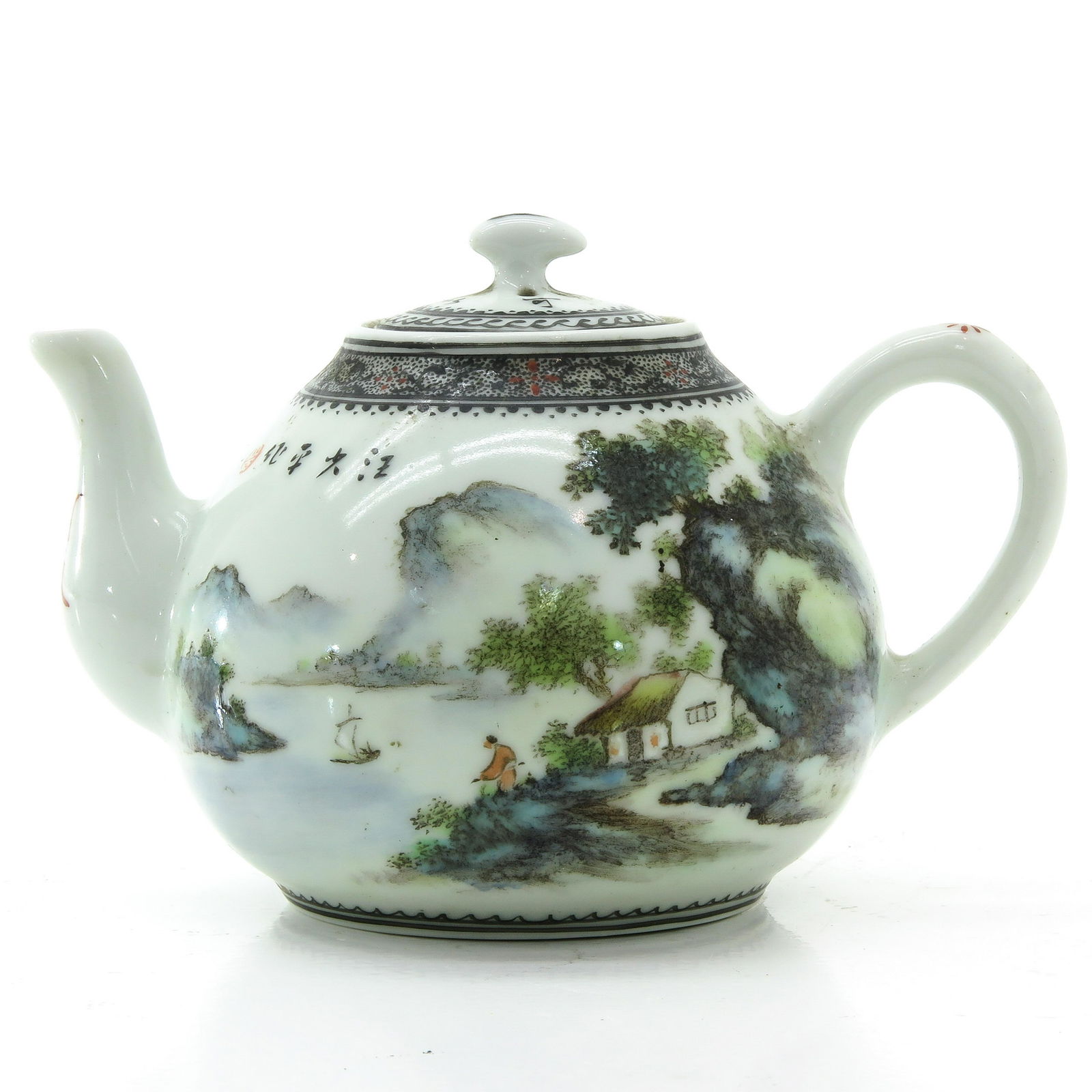 A Polychrome Decor Teapot (1 of 9)